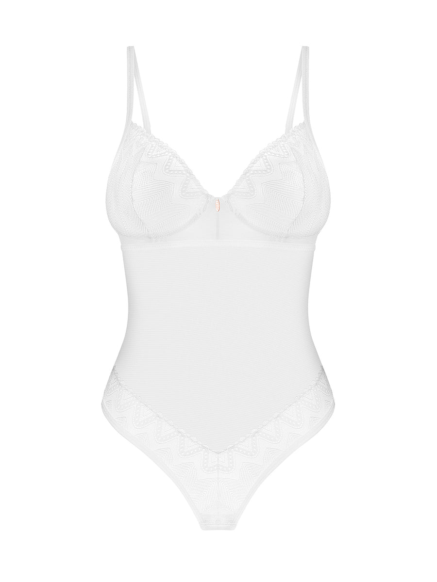 Alissium Lace Teddy - White