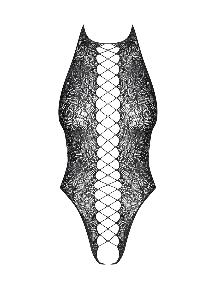 B113 Spicy Feminine Teddy - Black