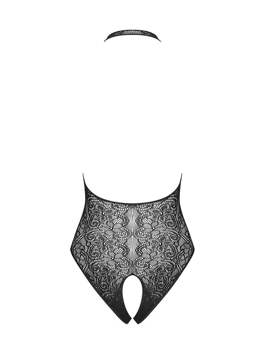 B113 Spicy Feminine Teddy - Black