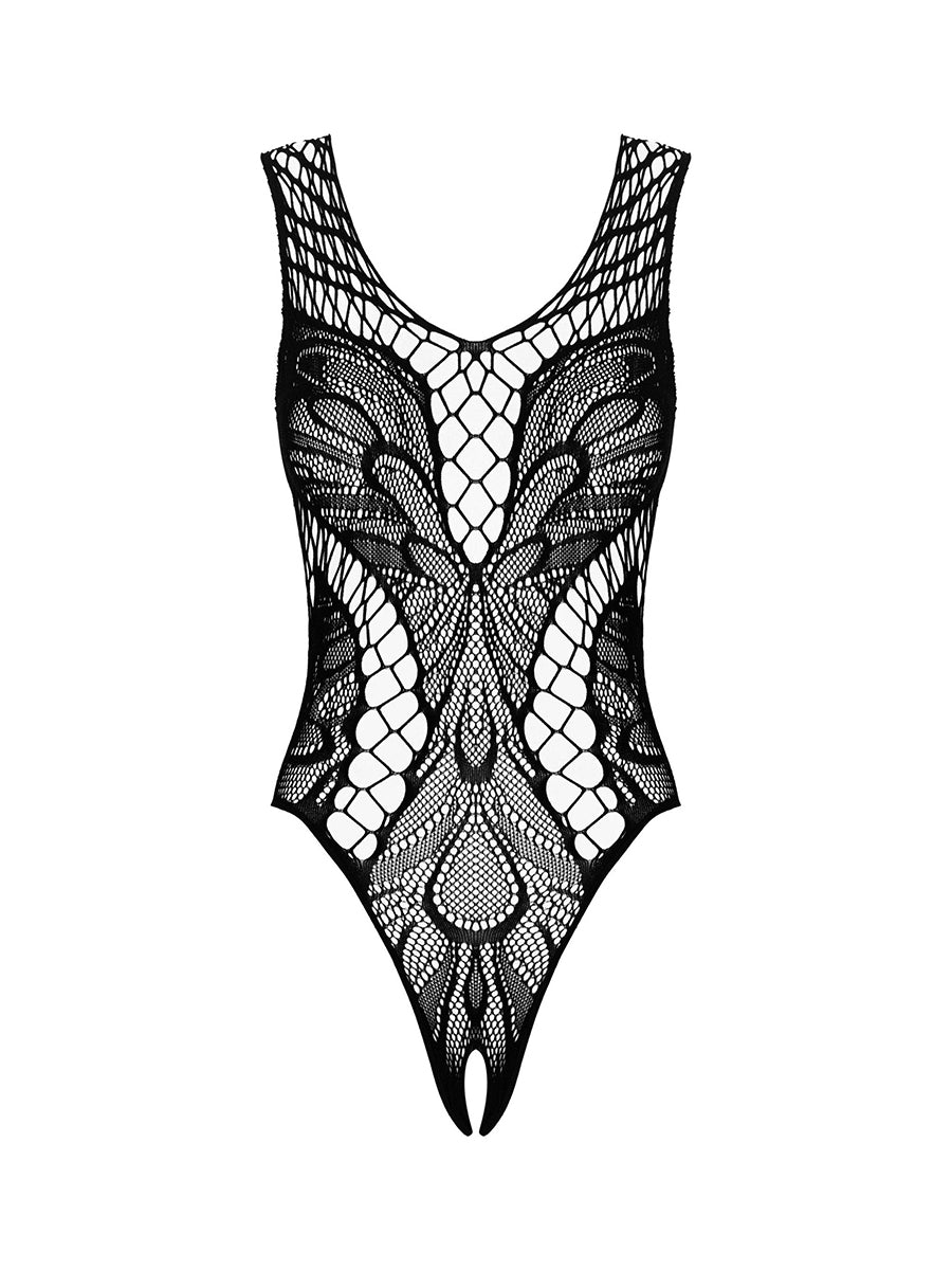 B138 Black Knitted Teddy