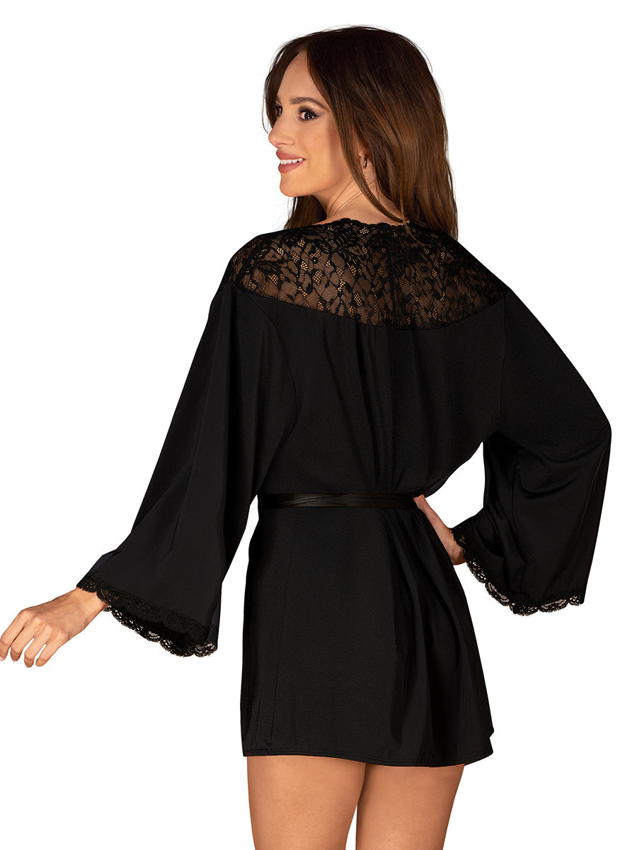 Bellastia Night-gown - Black