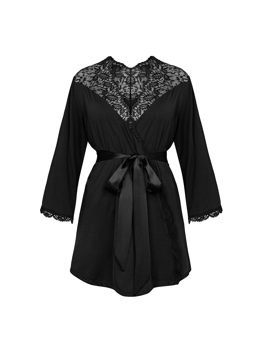 Bellastia Night-gown - Black