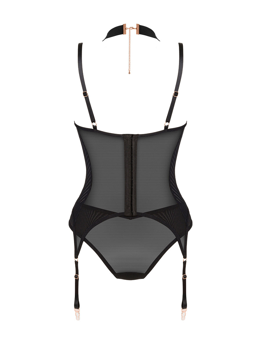 Brasica Corset with Choker & Panties
