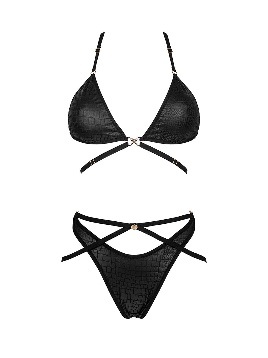 Cobra Nive Lingerie Set - Black