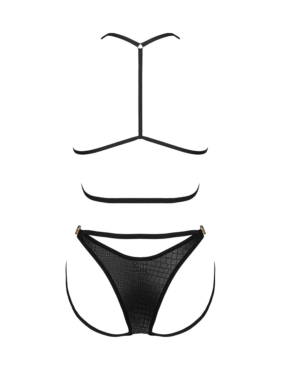Cobra Nive Lingerie Set - Black