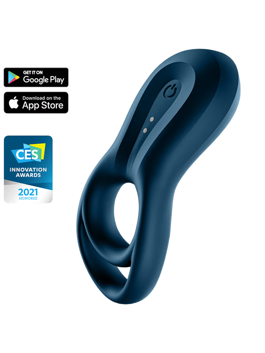 Satisfyer Epic Duo dark blue silicone app-controlled couples cock ring_01