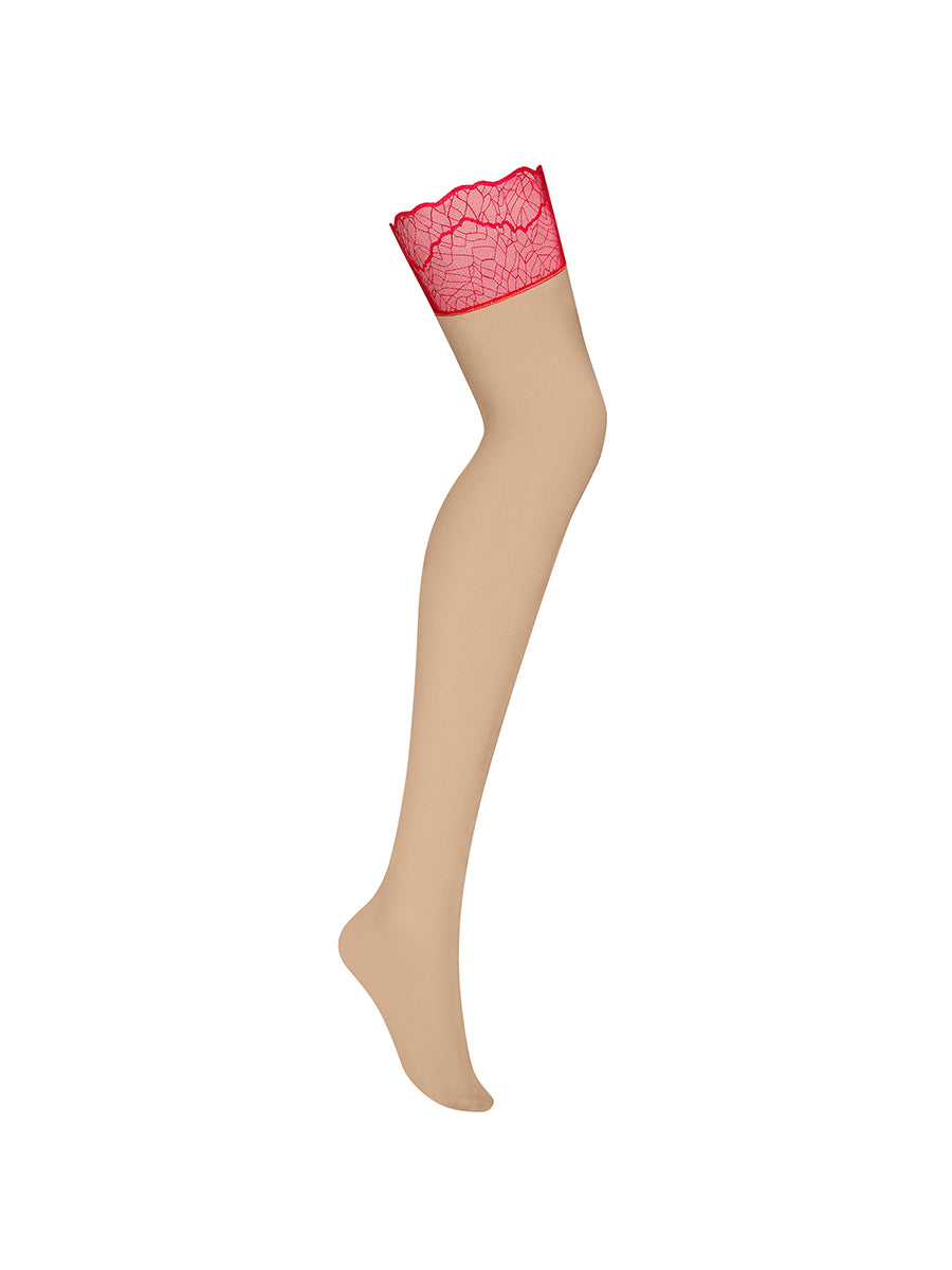 Cupide Desir Stockings - Beige