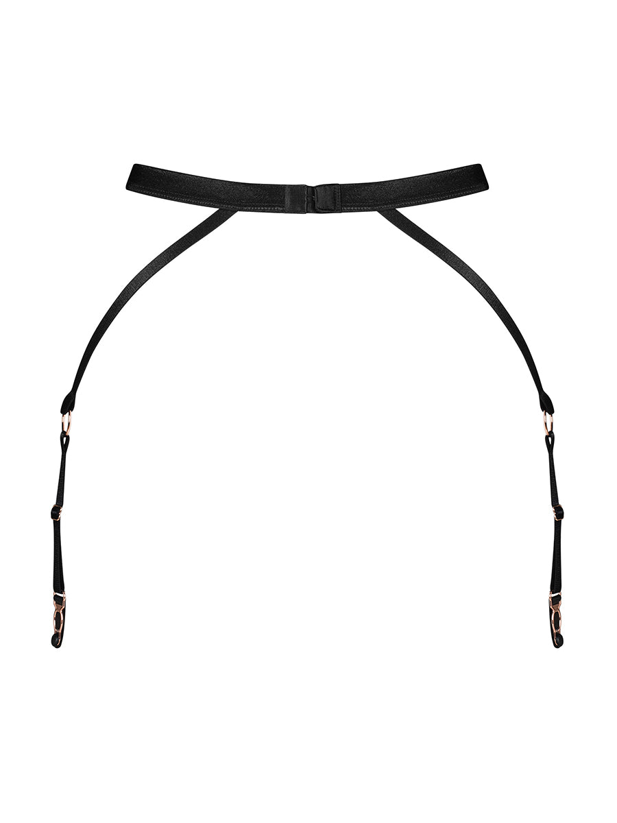 Euridia Garter Belt - Black