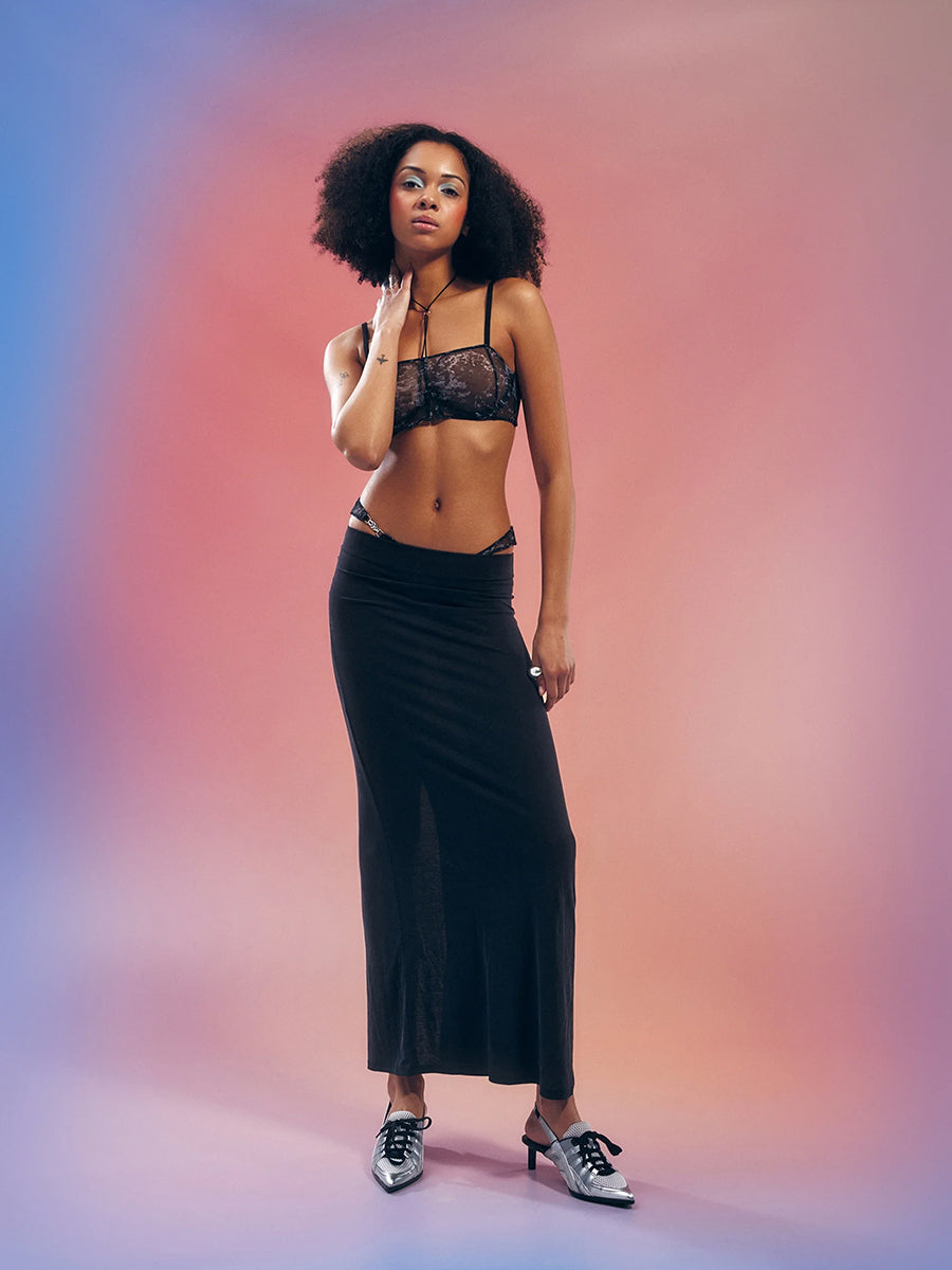 Corrosis Neck-Tie Bra