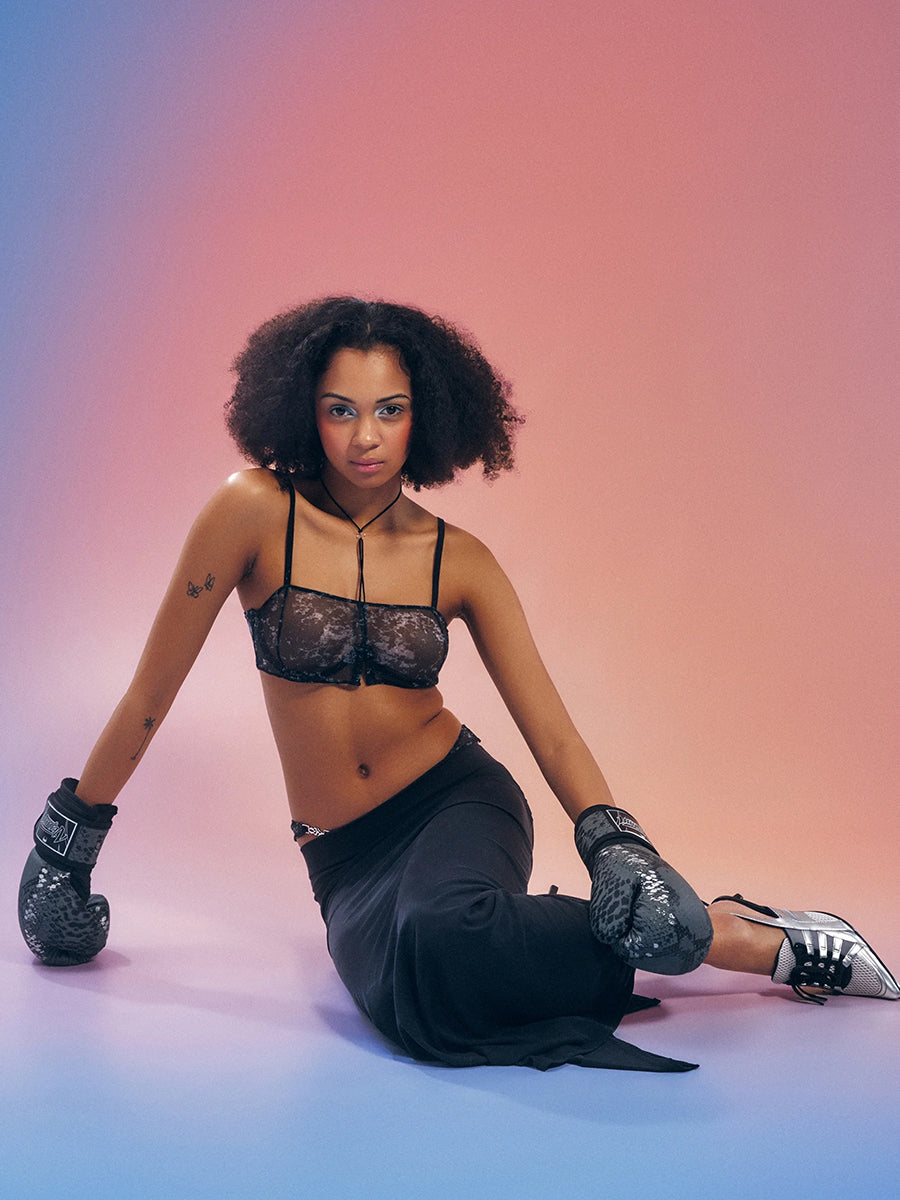 Corrosis Neck-Tie Bra