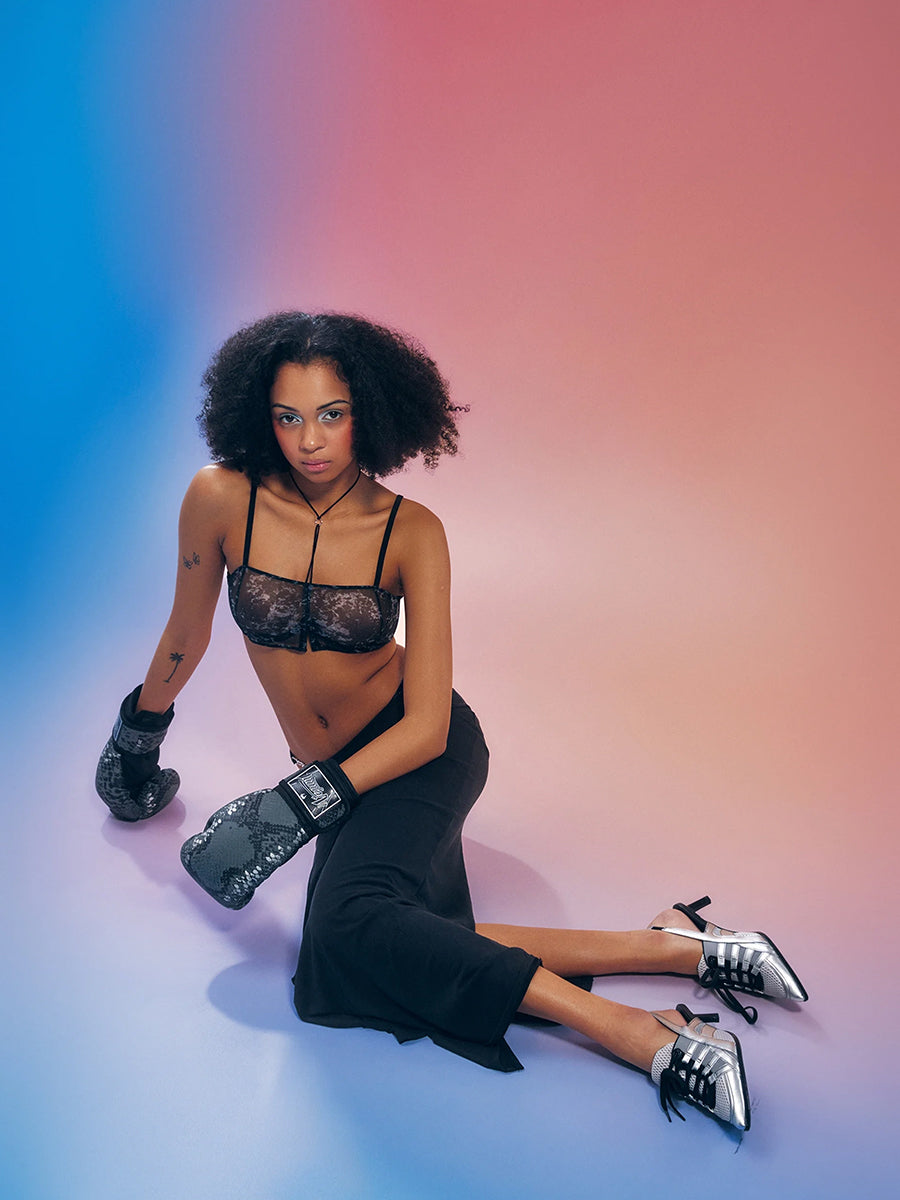 Corrosis Neck-Tie Bra