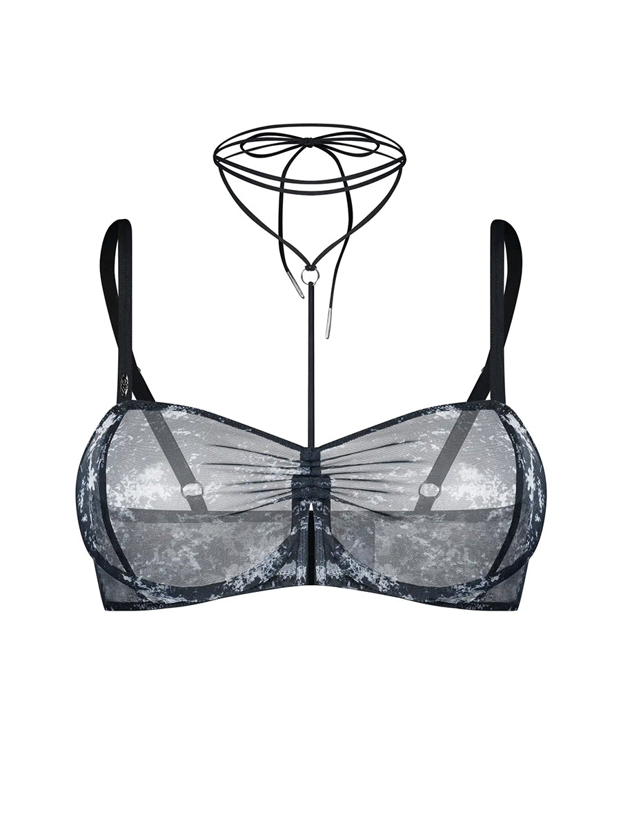Corrosis Neck-Tie Bra