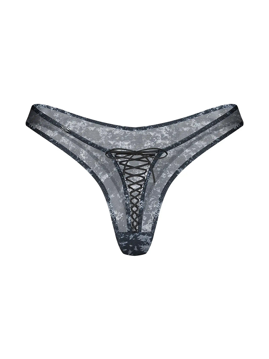 Corrosis Thong with Front Tie
