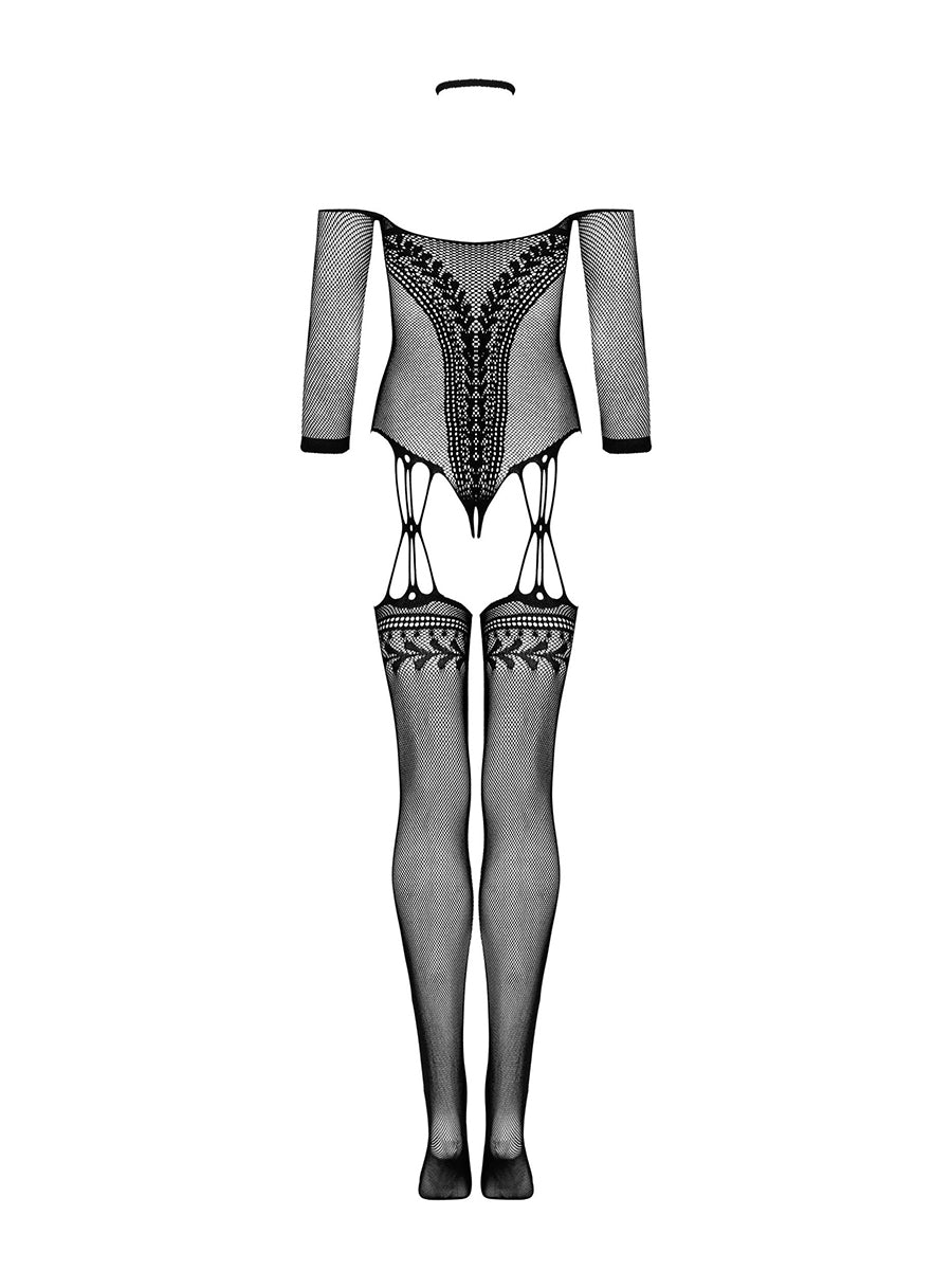 G333 Black Bodystocking