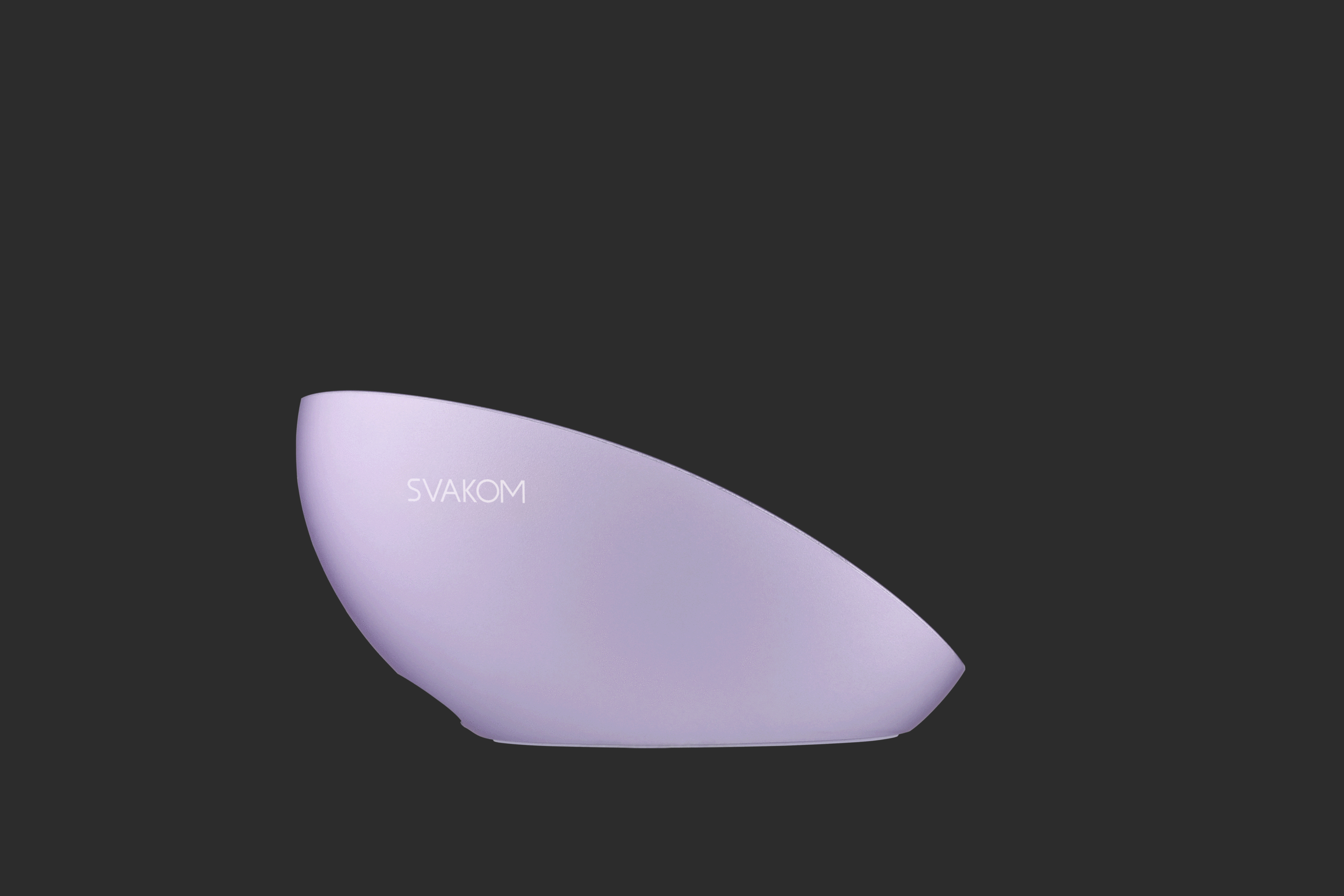 Galaxie Suction Vibrator with Mood Projector Metallic Lilac