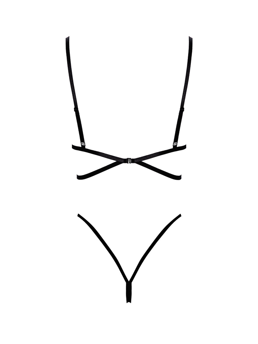 KISS240 French Kiss Lingerie Set - Black