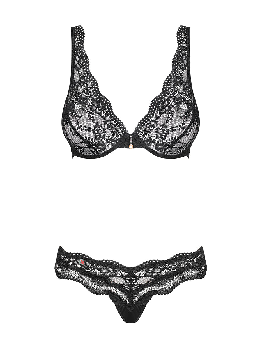 Luvae Black Sensual Lingerie Set