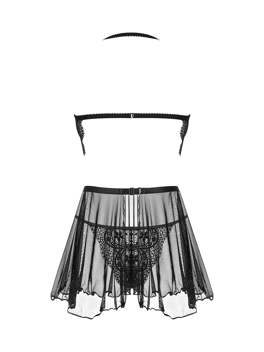 Dark Mirage Luxury Night Chemise