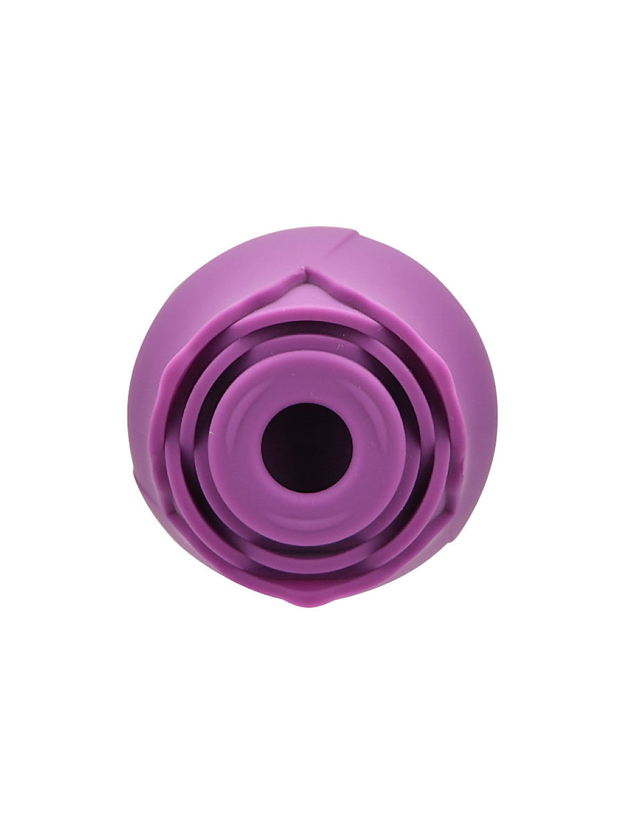 Rose Toy Clitoral Suction Vibrator - Purple