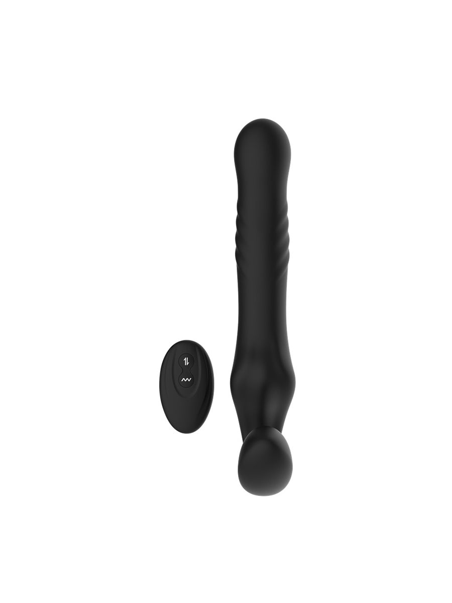 Surge Remote Thrusting & Vibrating Strapless Strap On
