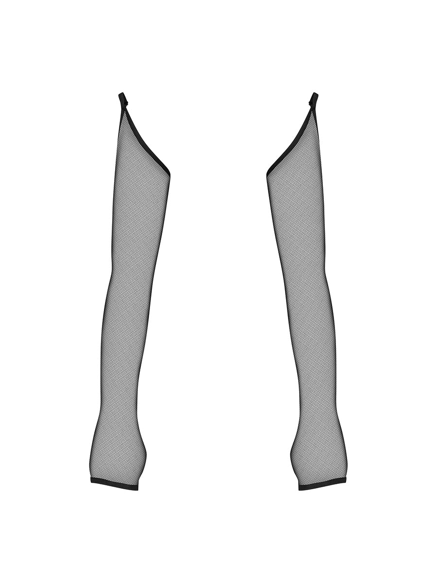 Nesari Black Long gloves