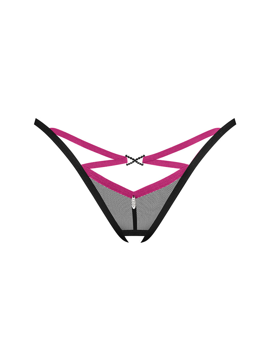 Novenes Crotchless Thong