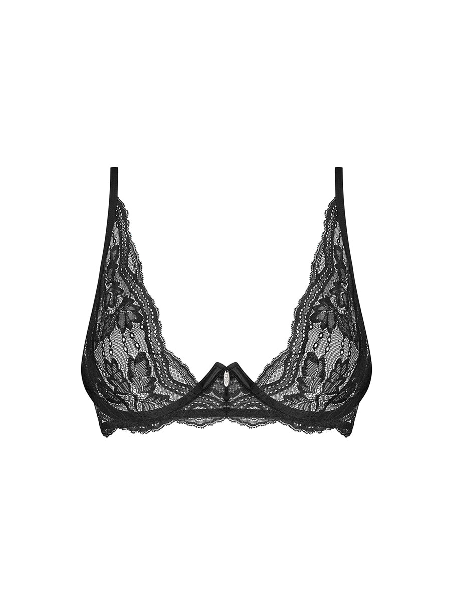 Nutris Black Underwired Bra