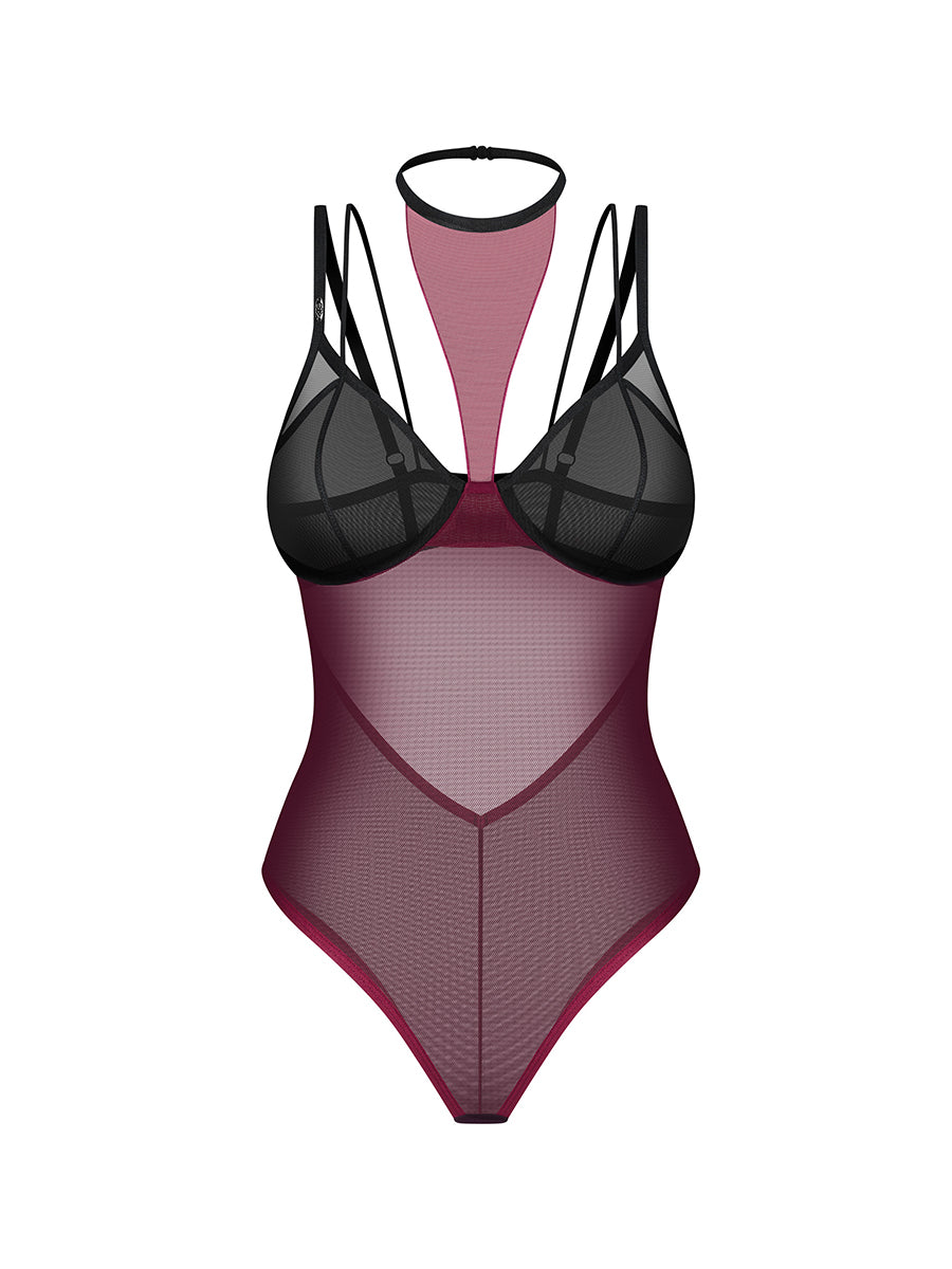 Parisel Burgundy Teddy