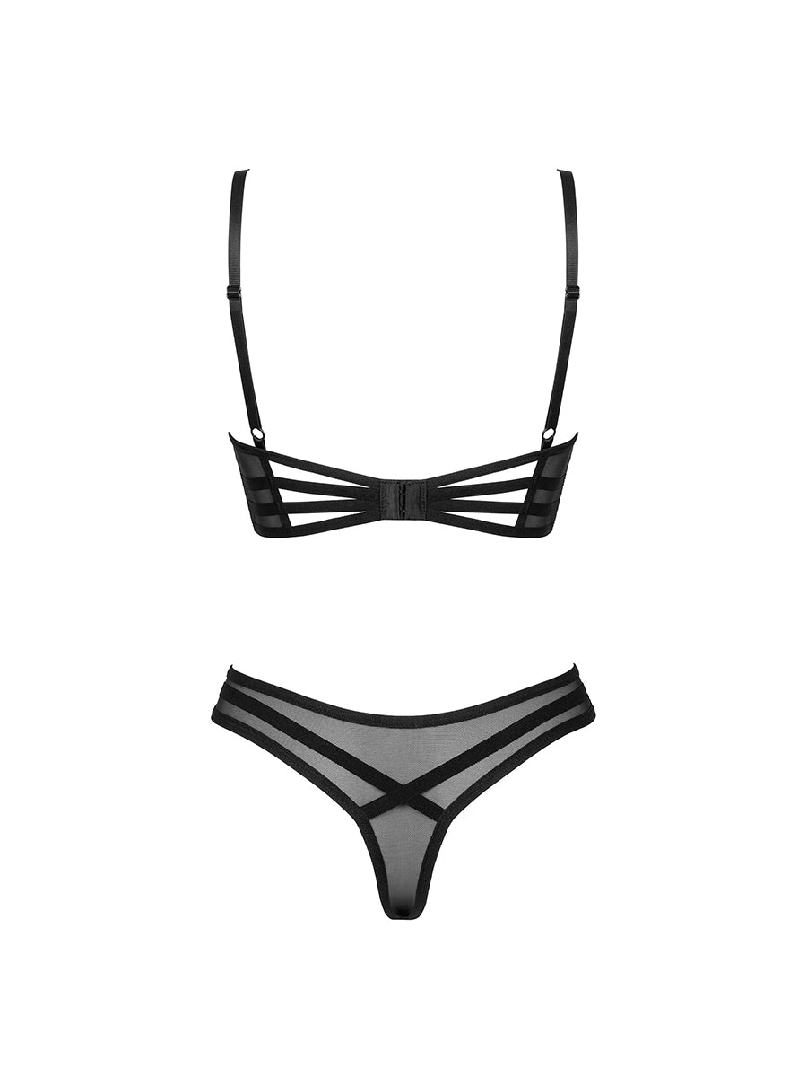 Roxelia Lingerie Set: Bra & Thong
