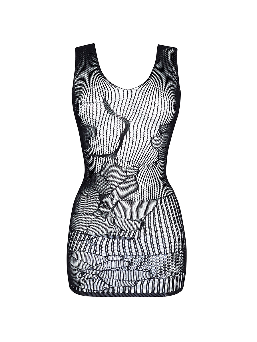 Erica Sensual Mesh Dress