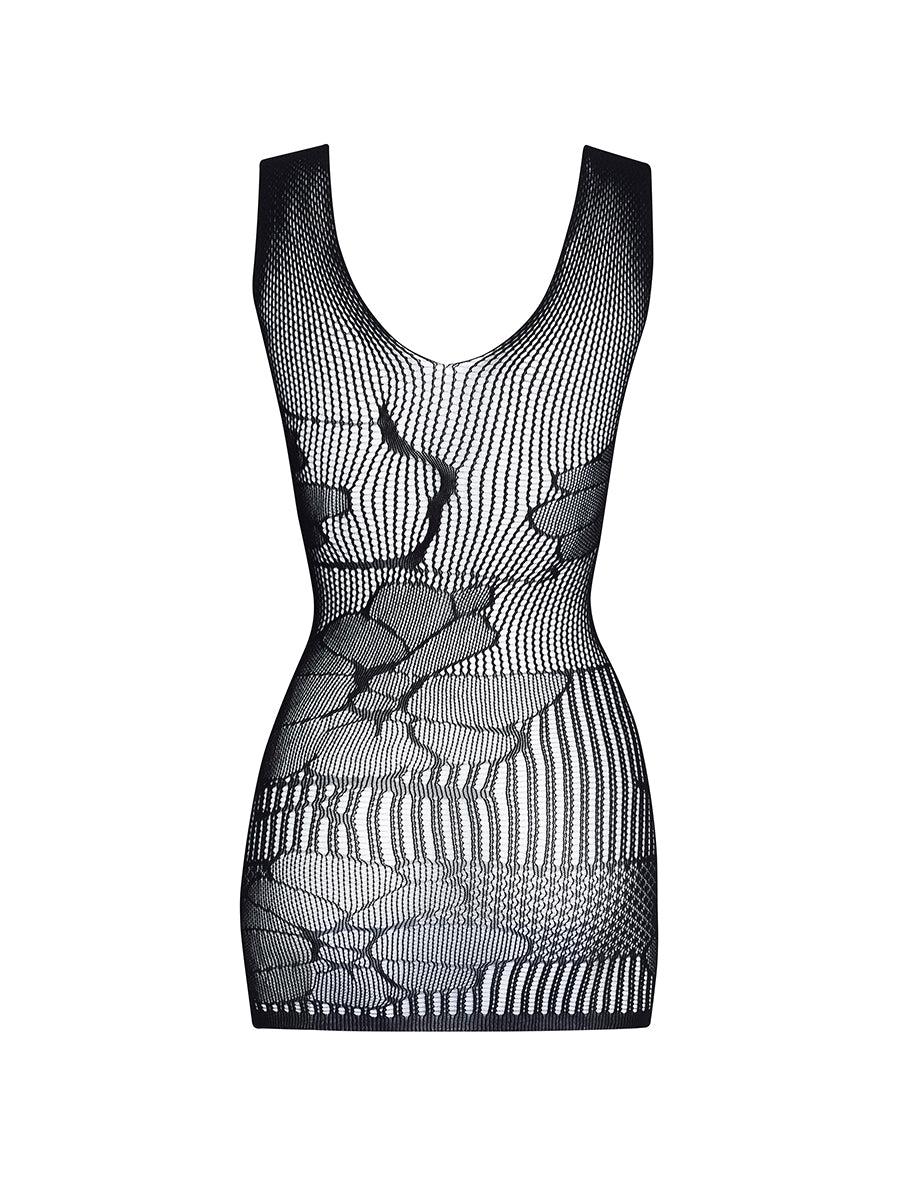 Erica Sensual Mesh Dress
