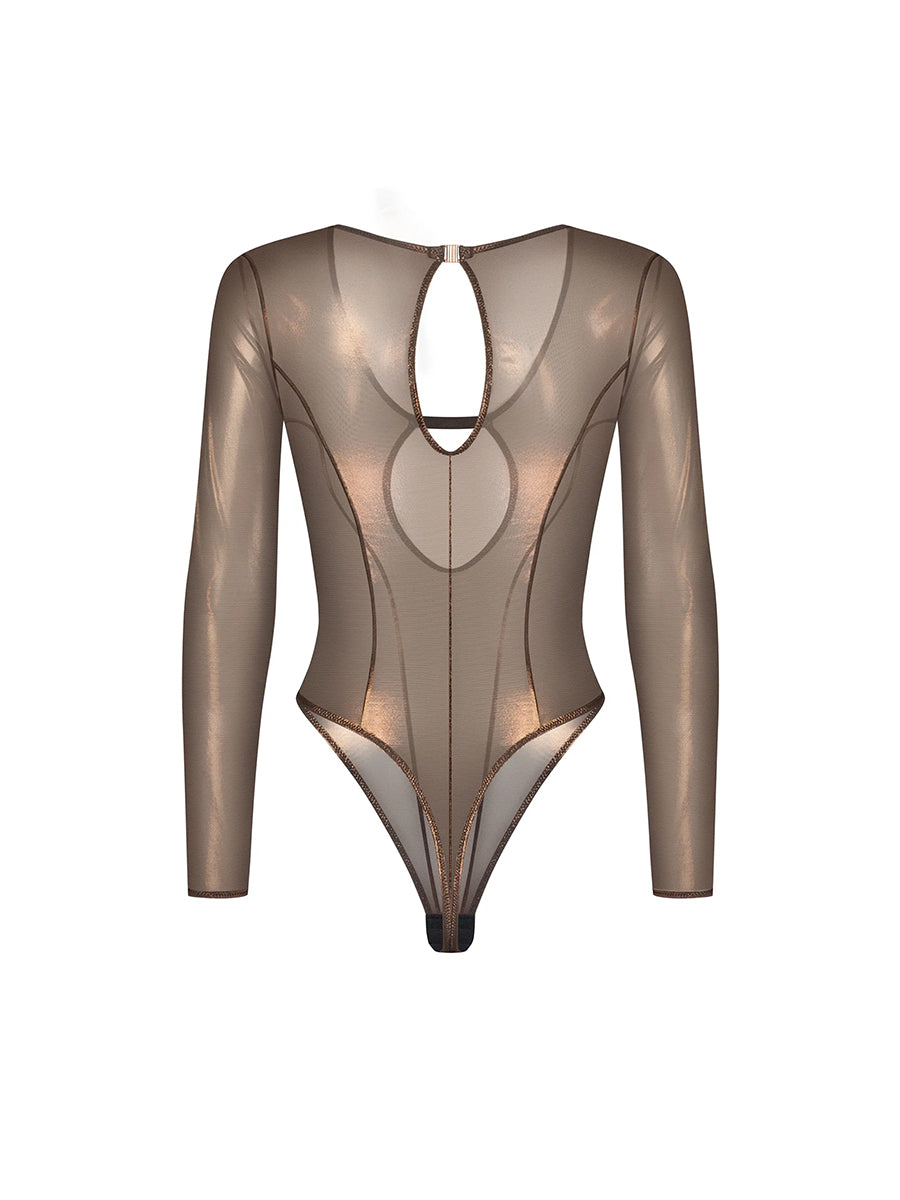 Soranna Shimmer Long-sleeved Teddy