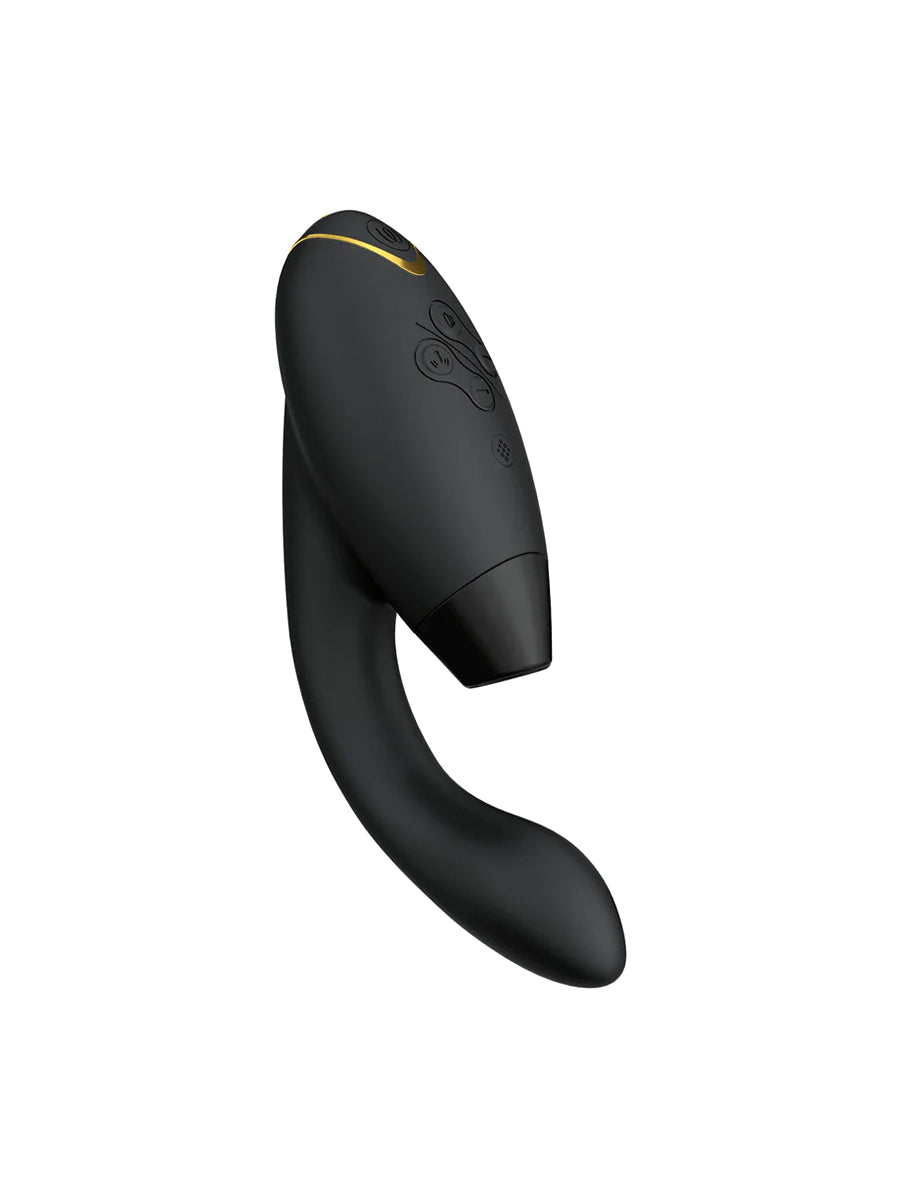 Womanizer DUO 2 premium dual stimulation rabbit toy with flexible internal G-spot arm