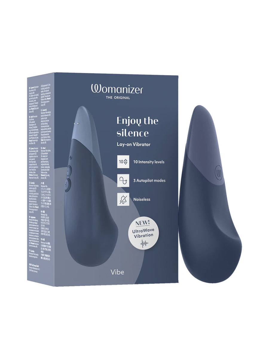 Womanizer Vibe noiseless and ergonomic body-safe silicone vibrator