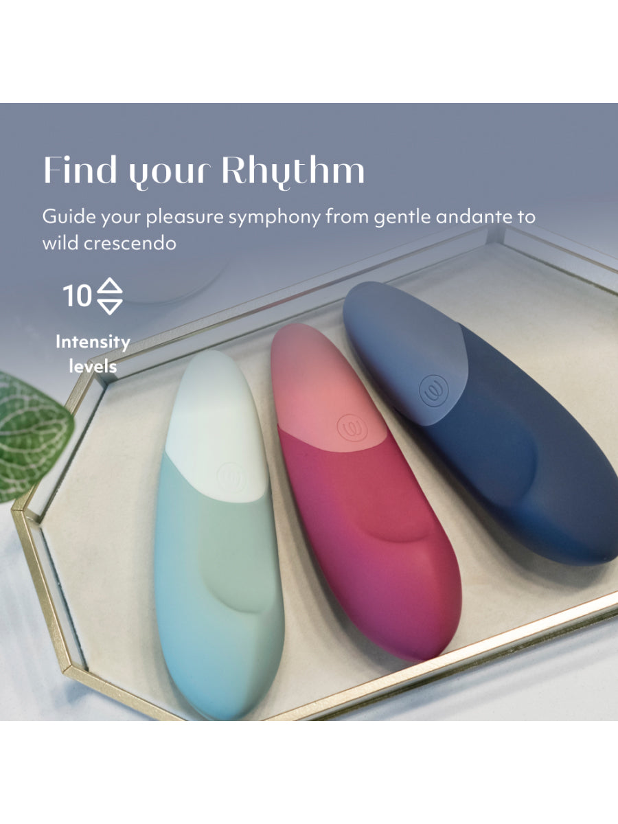 Womanizer Vibe noiseless and ergonomic body-safe silicone vibrator