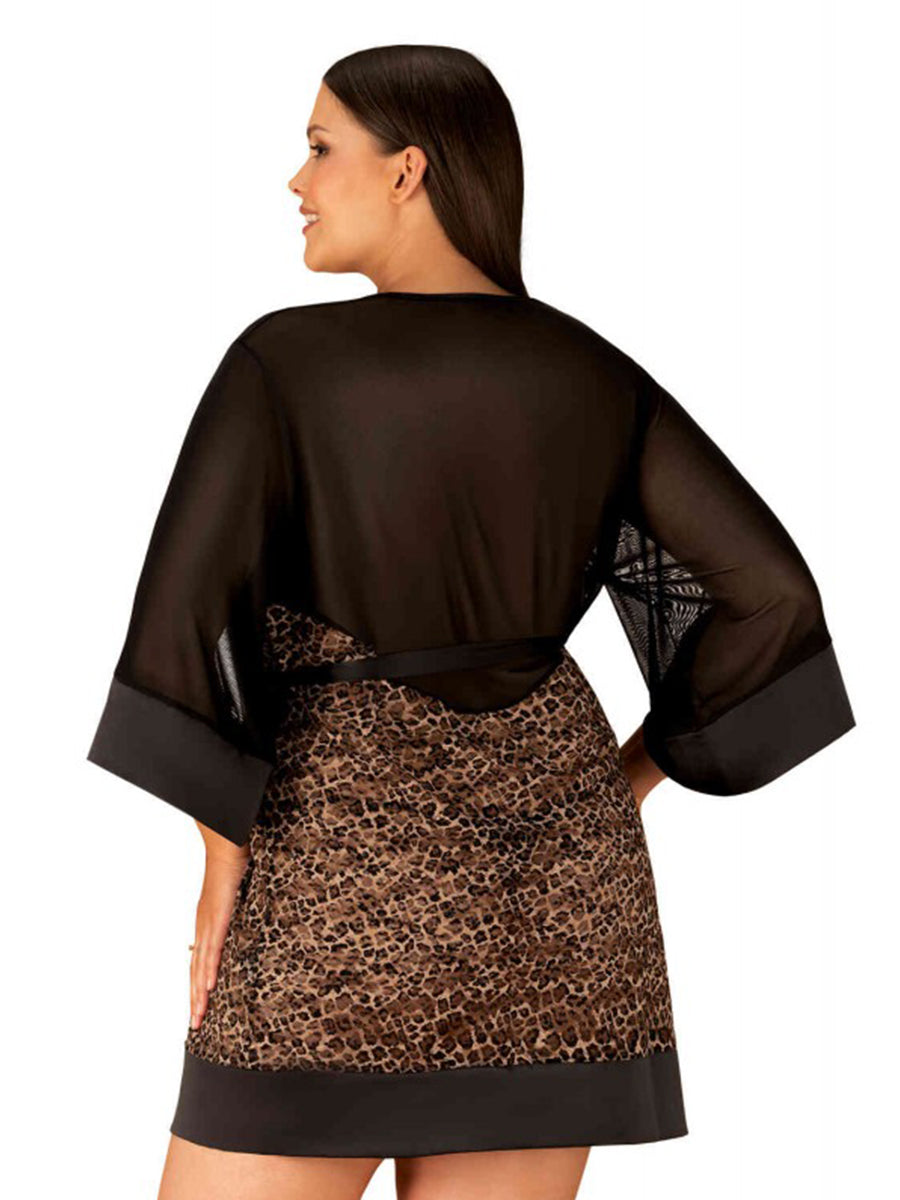 Allunes Robe - Black