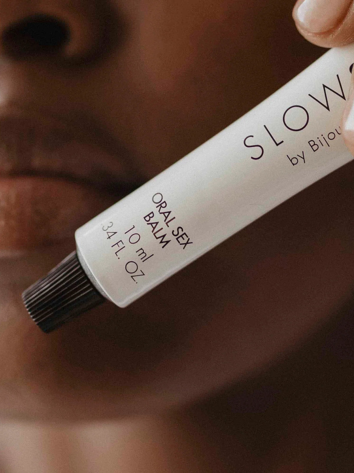 Bijoux Indiscrets cooling oral sex balm featuring the patented Frescolat molecule and an inviting coconut aroma.