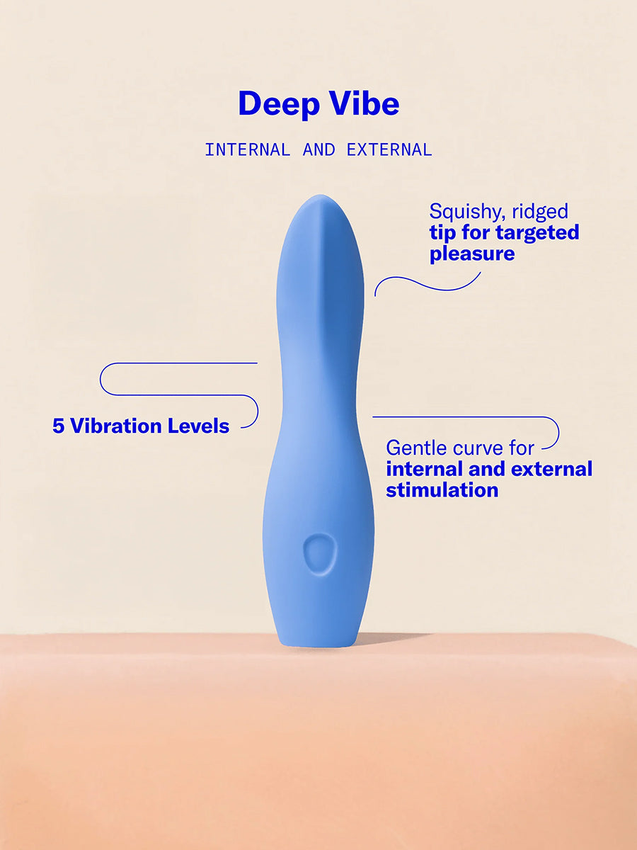 Dame Dip essential seamless vibrator crafted from soft medical-grade silicone for intuitive exploration.