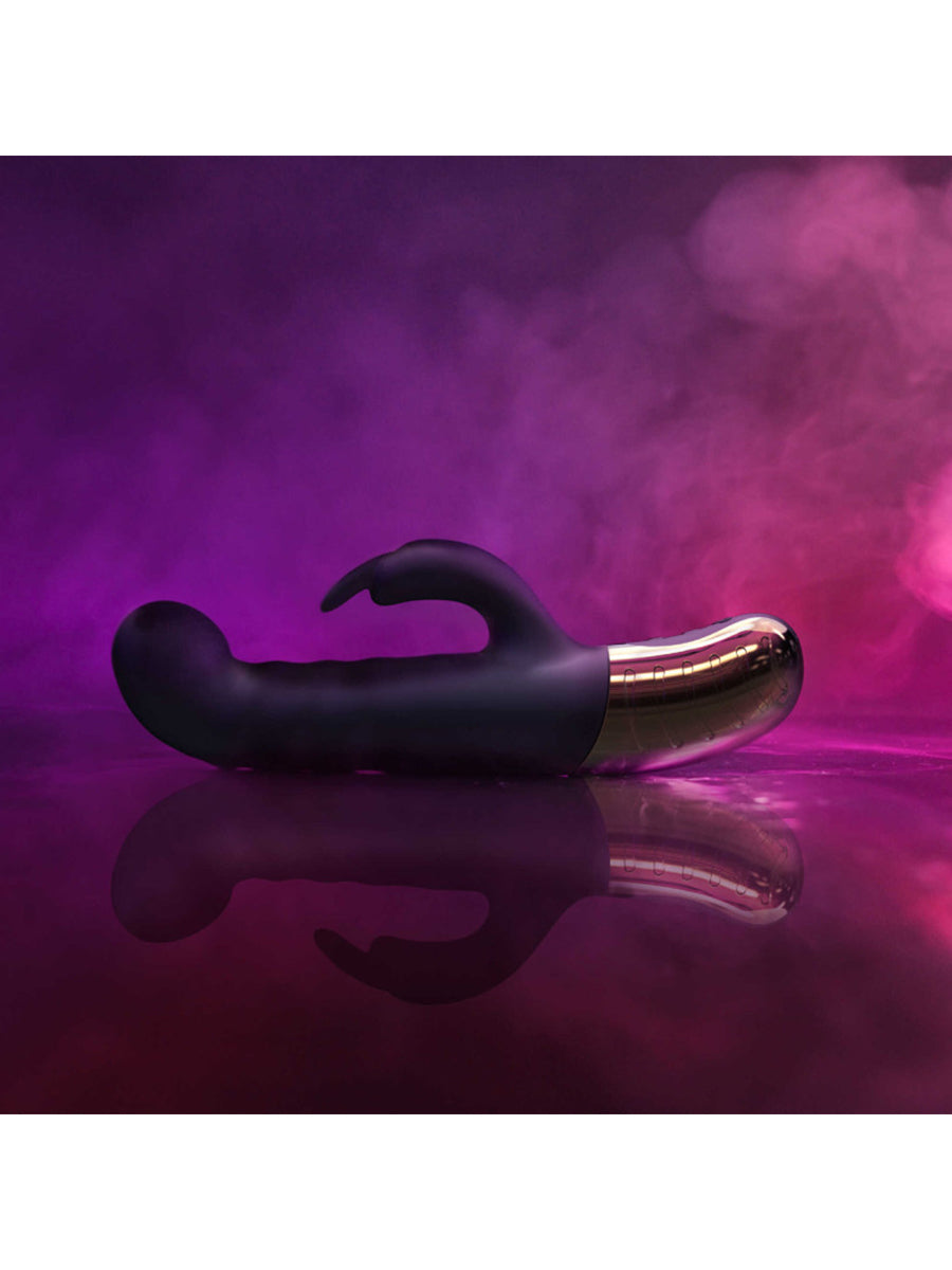 G-Stormer Rabbit Vibrator - Black