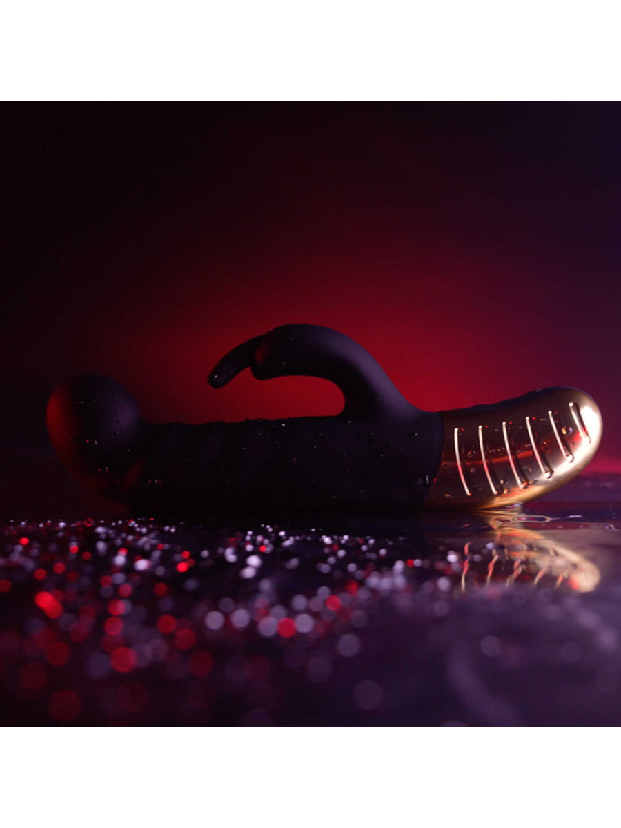 G-Stormer Rabbit Vibrator - Black