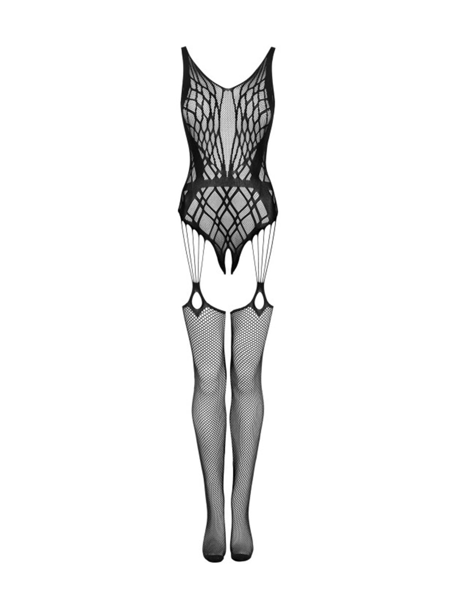 G324 Black Bodystocking