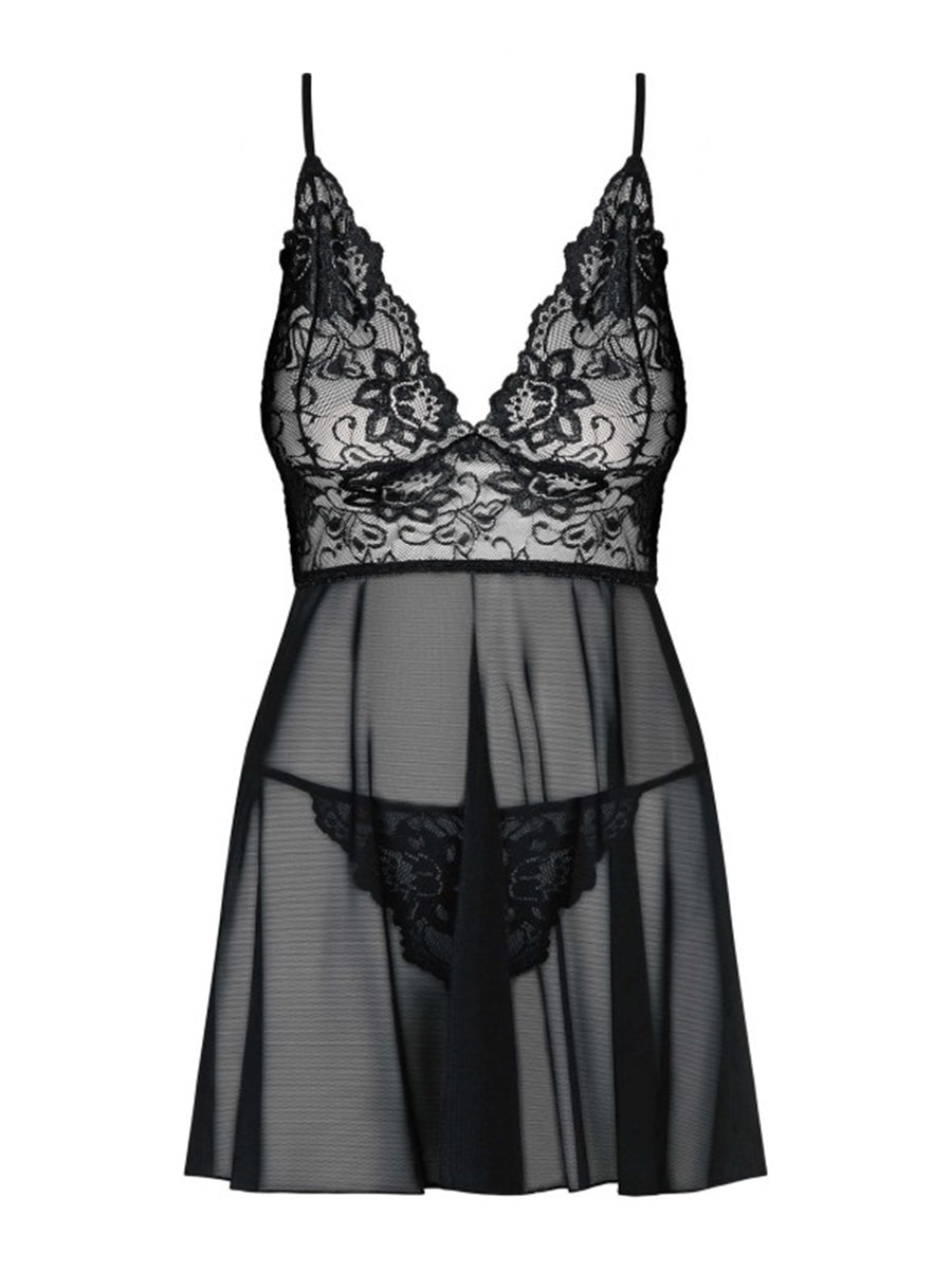 Idillia Extremely Feminine Babydoll & Thong