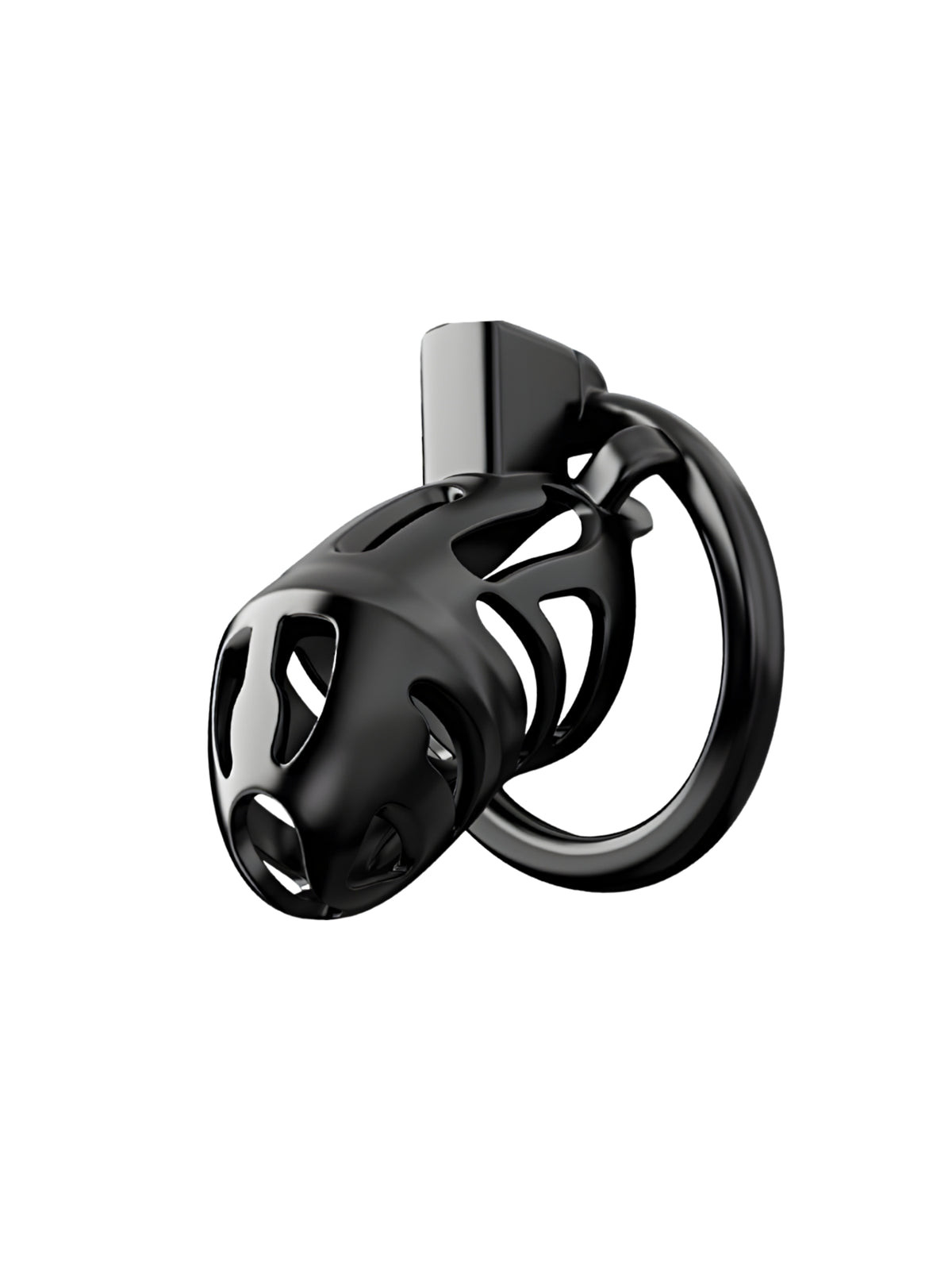 Impound Curfew chastity cage designed with a discreet profile, lightweight ABS construction, and secure locking mechanism.