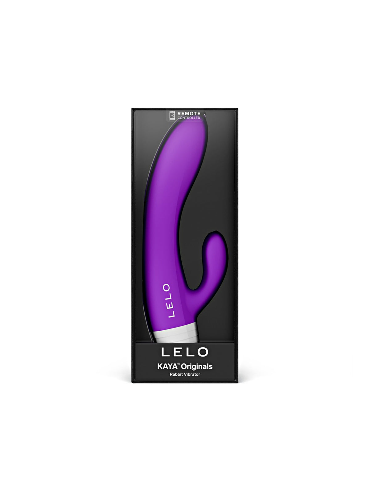 LELO KAYA Originals dual-action rabbit vibrator featuring powerful G-spot and clitoral stimulation.