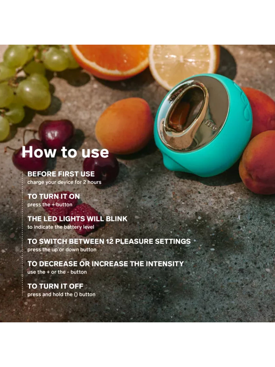 LELO ORA 3 ergonomic sensory stimulator featuring Prexom rotating technology.