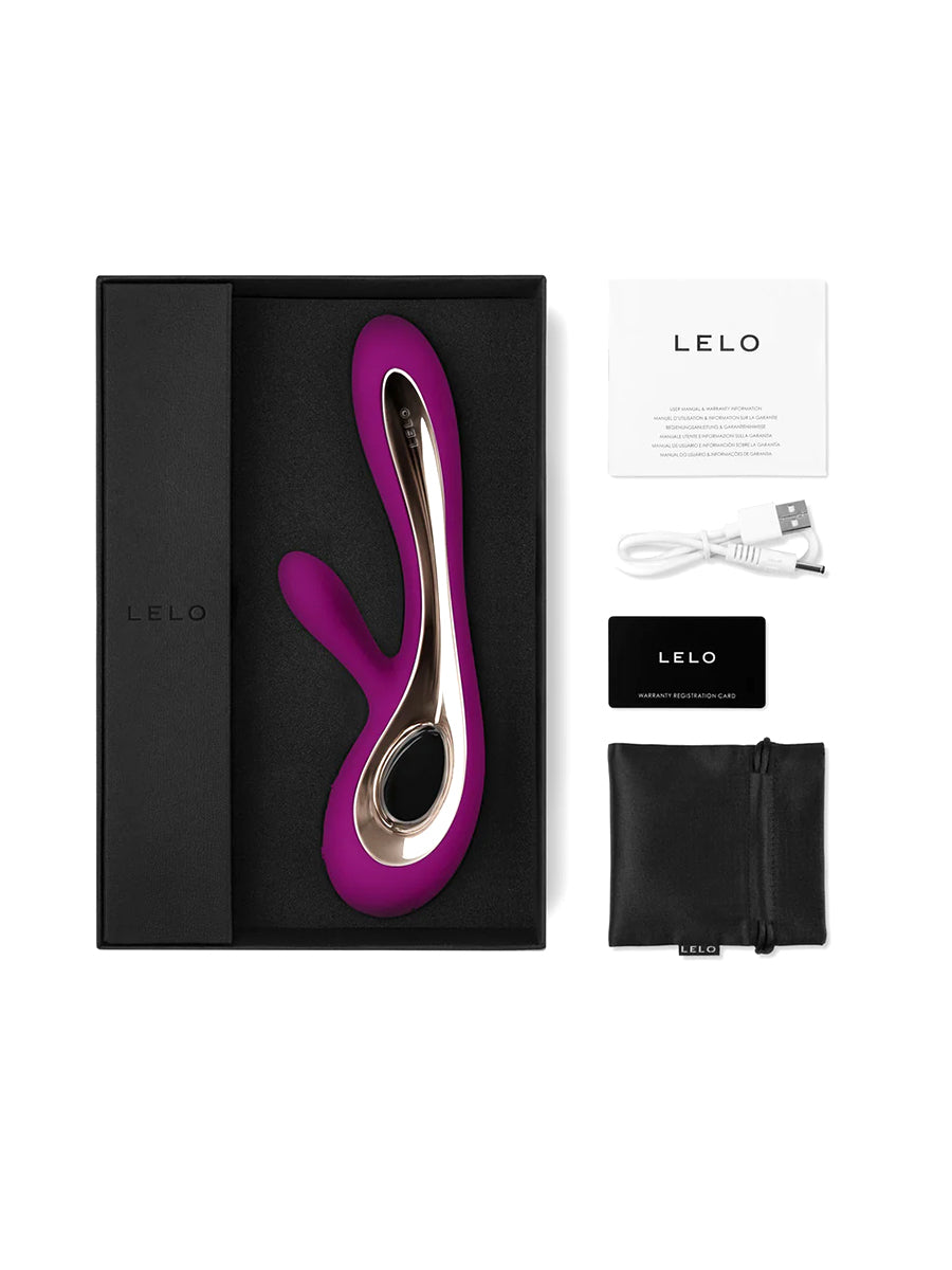 LELO SORAYA 2 dual-action sculptural vibrator crafted from body-safe silicone.