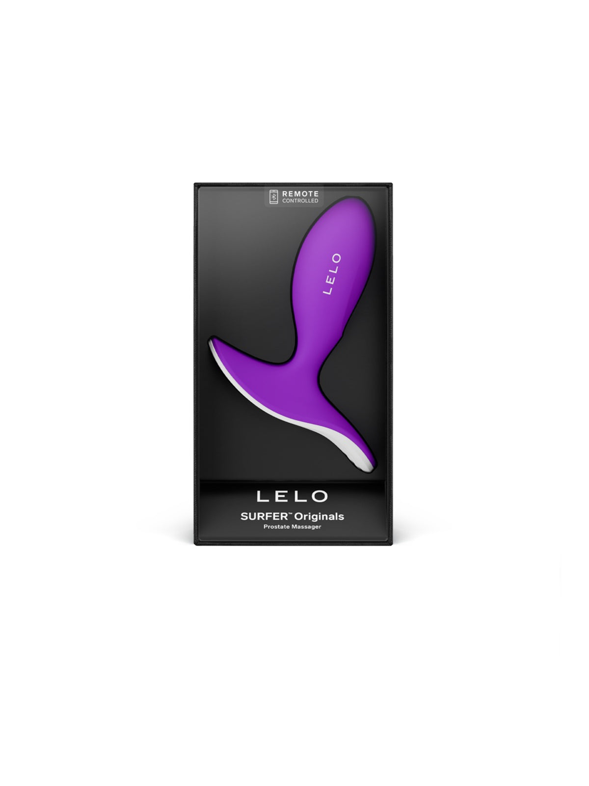 LELO SURFER Originals sleek prostate massager and anal plug coated in extra soft premium silicone.