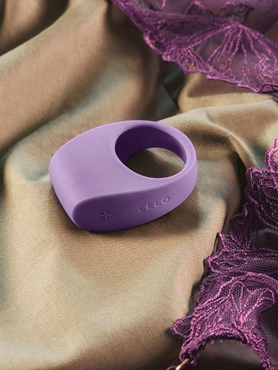 LELO TOR 3 premium liquid silicone couples sensory ring with acoustic discretion.