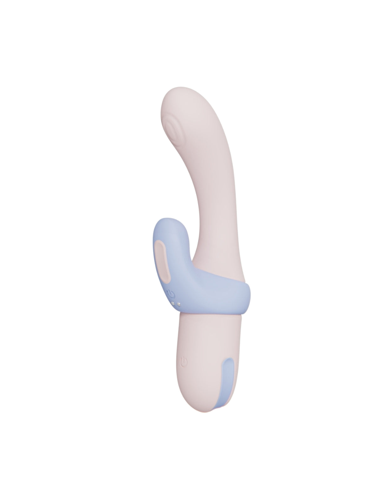 Mina Orbit 2 in 1 rabbit vibrator featuring a pulsating internal tip and a stimulating couples ring attachment.