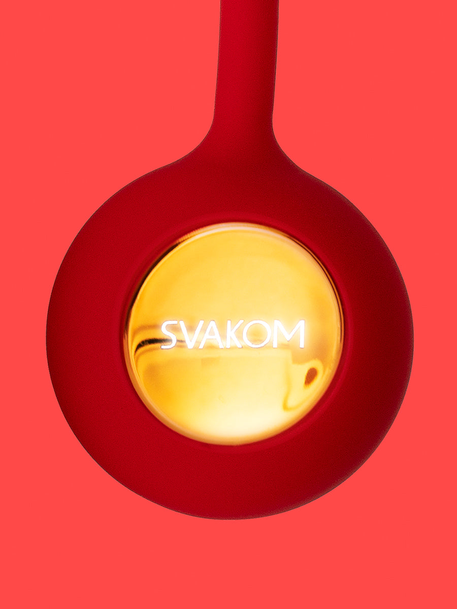 Ella Neo Interactive App Controlled Vibrating Egg - Red